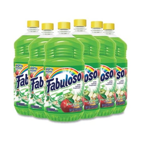 Fabuloso, Multi-Use Cleaner, Passion Fruit Scent, 56 Oz, Bottle, 6PK